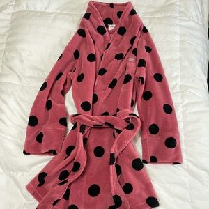 Victoria’s Secret PINK polkadot robe